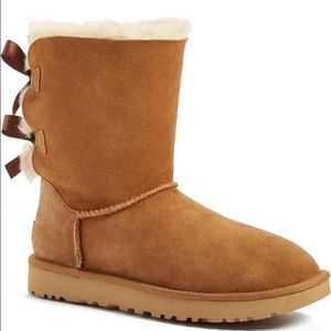 Ugg brown Bailey Bow Boots